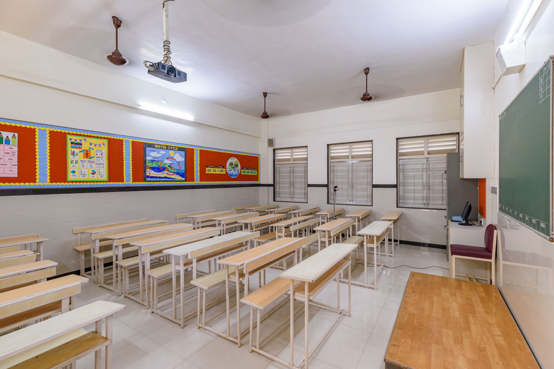 Digitally Equipped Classroom - Children's Academy Bachani Nagar